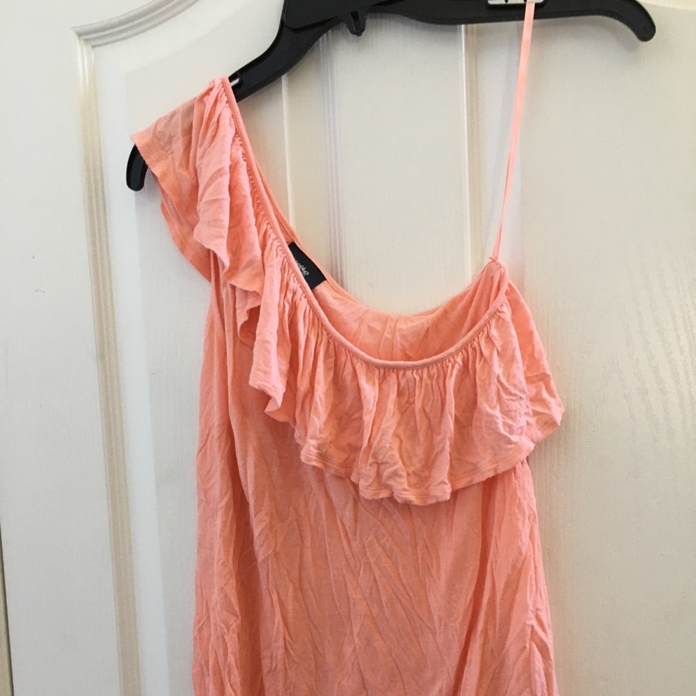 FINAL MARKDOWN Ladies mossimo one shoulder top medium
